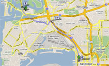 San Diego Amtrak Station to SeaWorld